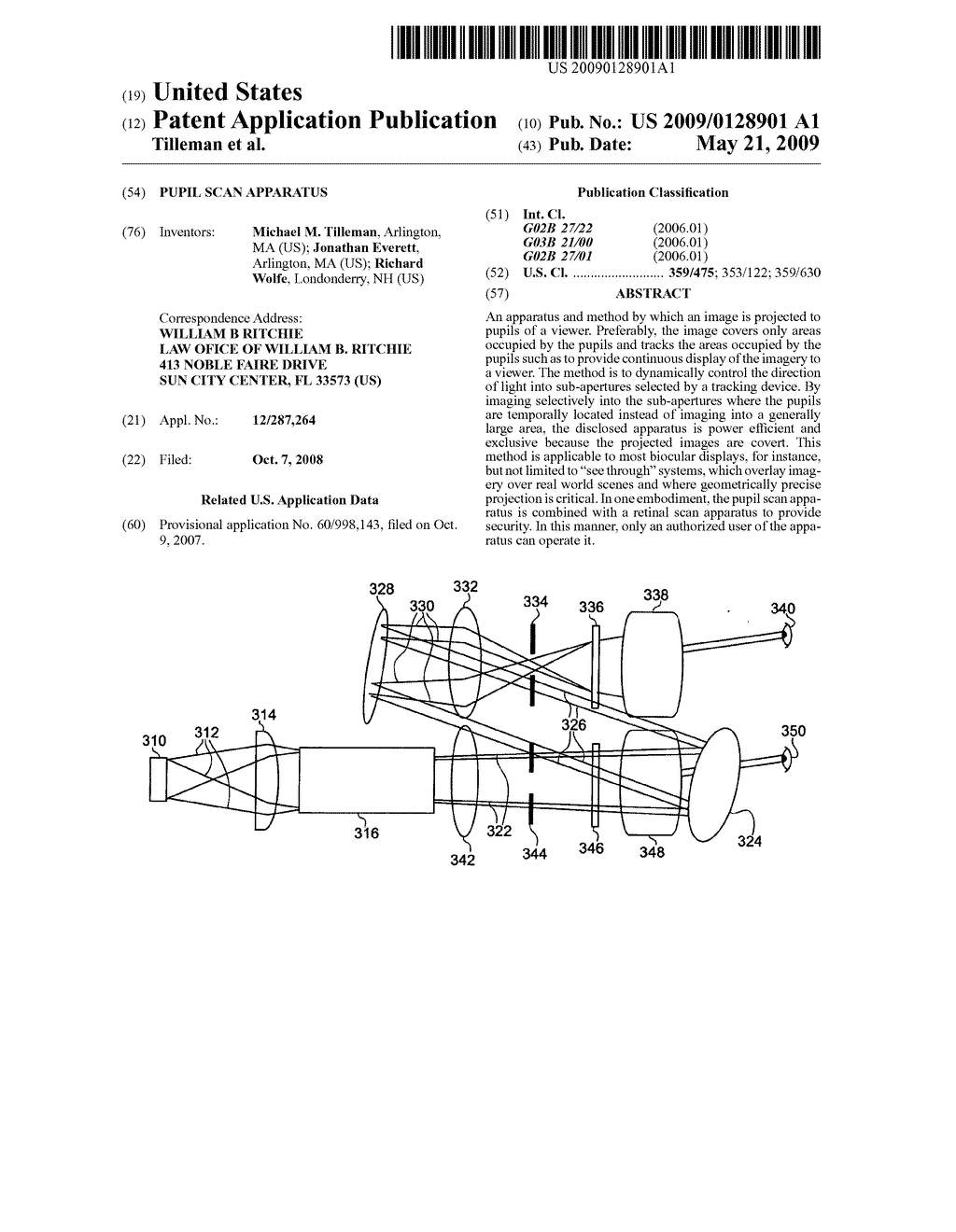 Pupil scan apparatus - diagram, schematic, and image 01