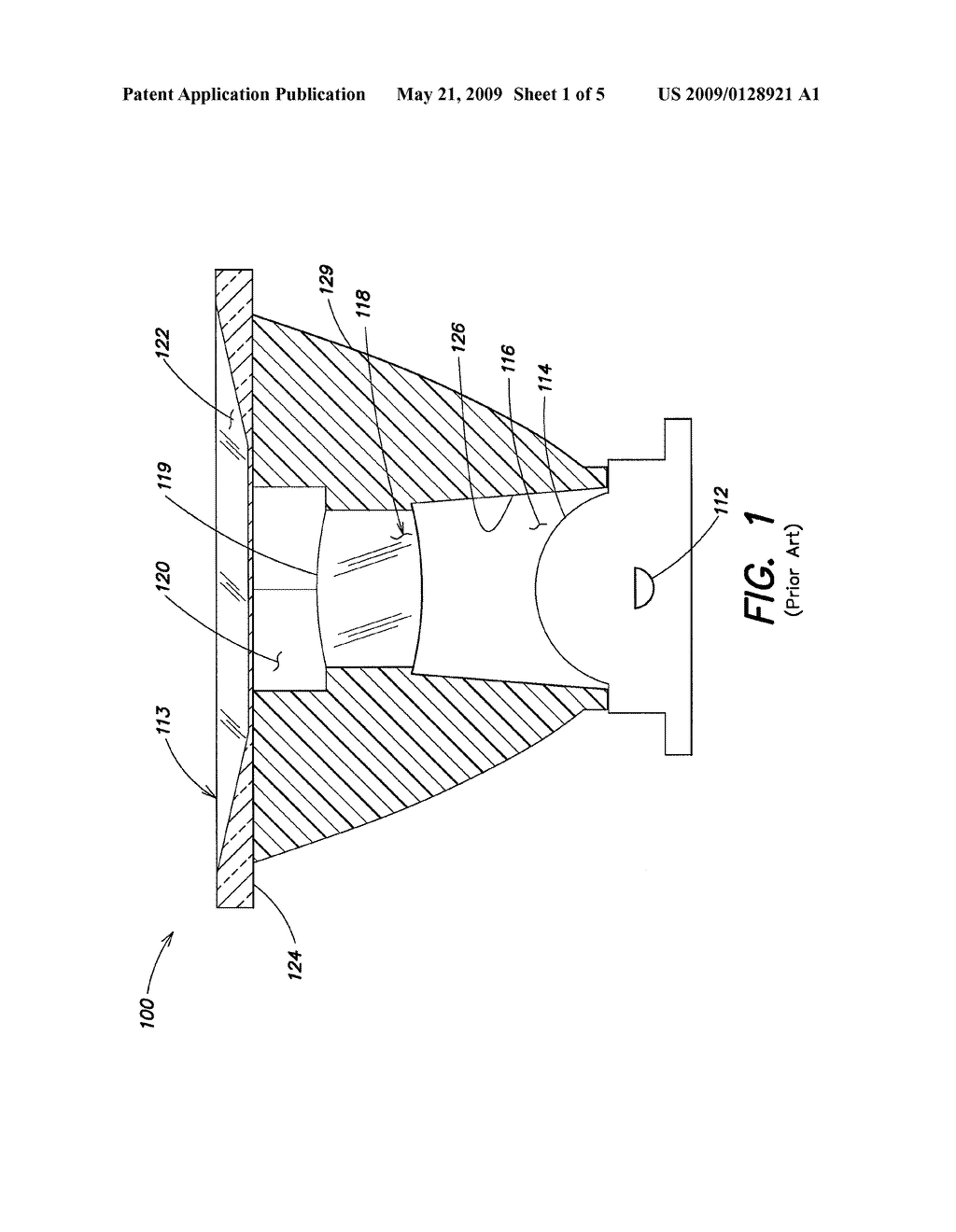 LED COLLIMATOR HAVING SPLINE SURFACES AND RELATED METHODS - diagram, schematic, and image 02