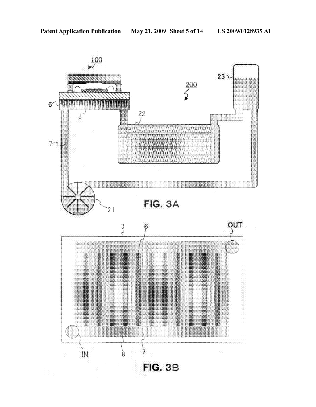 Mirror device accommodated by liquid-cooled package - diagram, schematic, and image 06