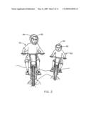 Visors and rearview mirrors for helmets diagram and image