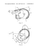 Visors and rearview mirrors for helmets diagram and image