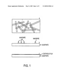 Electrically conducting and optically transparent nanowire networks diagram and image