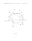 THERMAL MODULE ALLOWING ADJUSTMENT IN THE HEIGHT OF HEAT SINK RELATIVE TO FIXING RACK diagram and image