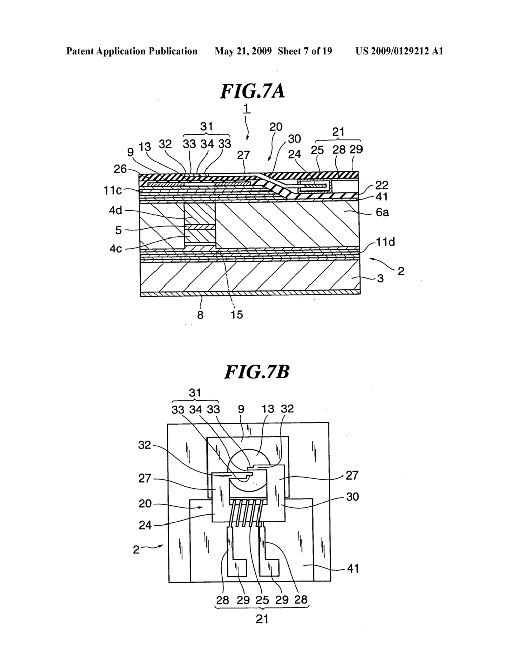 Optically assisted magnetic recording device with semiconductor laser, optically assisted magnetic recording head and magnetic disk device - diagram, schematic, and image 08