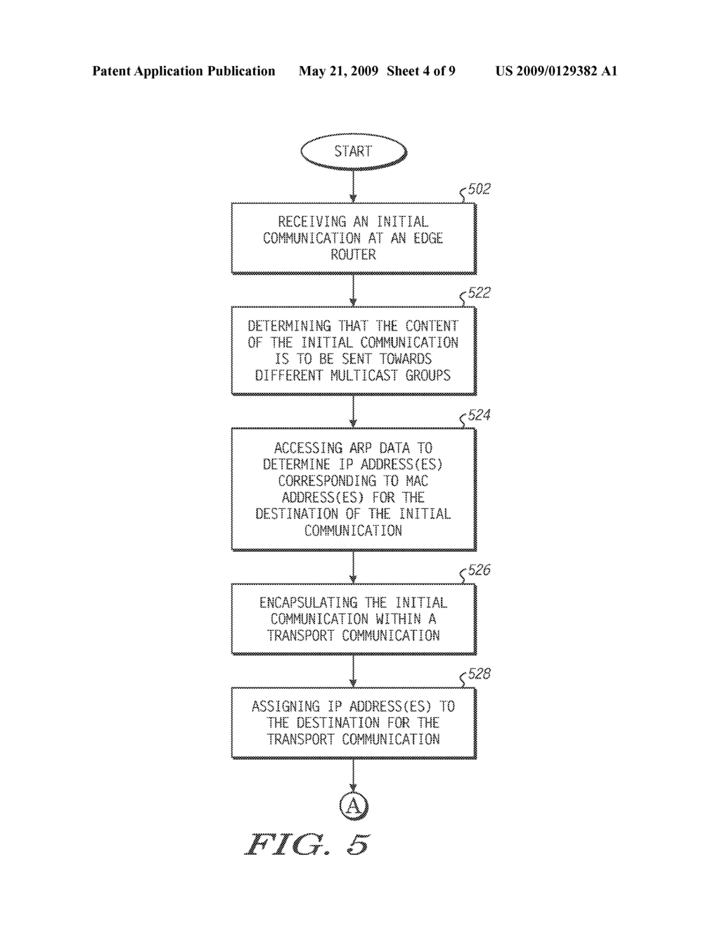 Method and System of Routing a Communication within a Network - diagram, schematic, and image 05