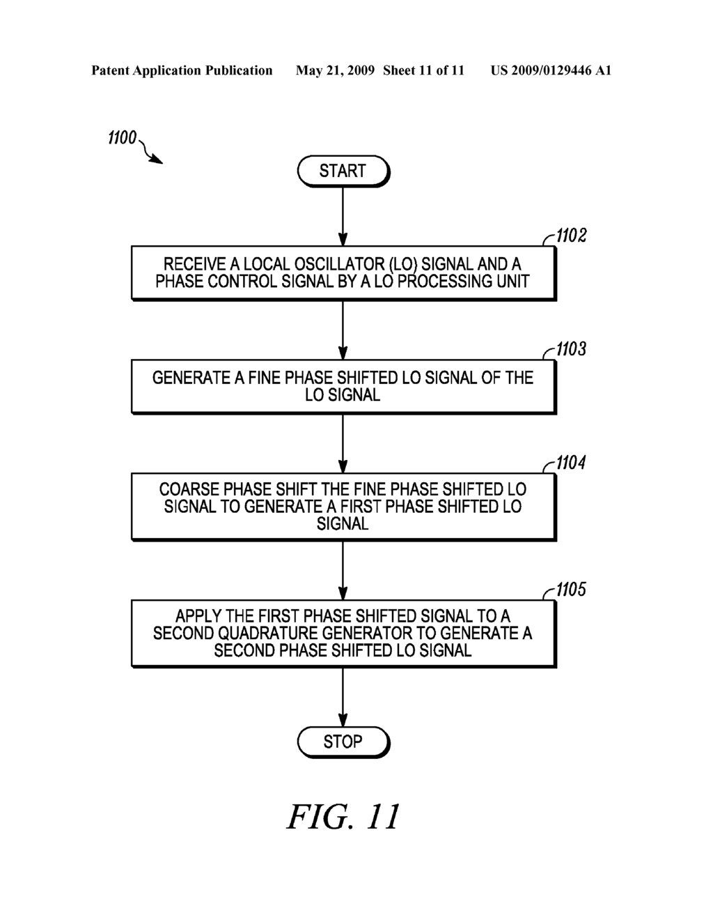 METHOD AND APPARATUS FOR GENERATING PHASE SHIFTED LOCAL OSCILLATOR SIGNALS FOR A FEEDBACK LOOP ON A TRANSMITTER - diagram, schematic, and image 12