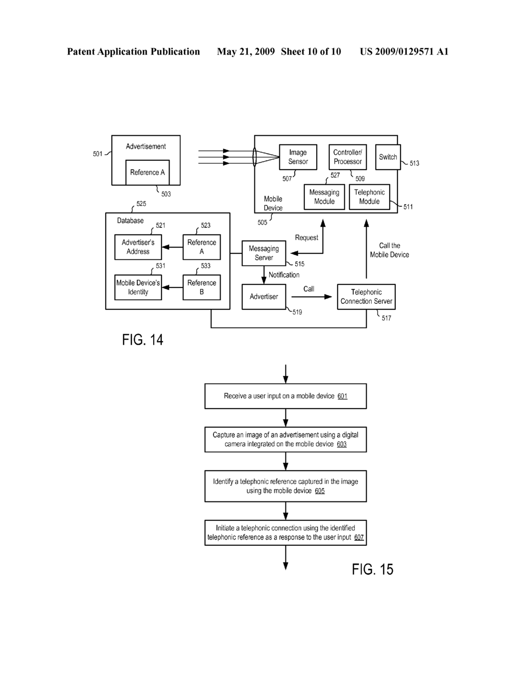 Methods and Apparatuses to Initiate Telephone Connections - diagram, schematic, and image 11