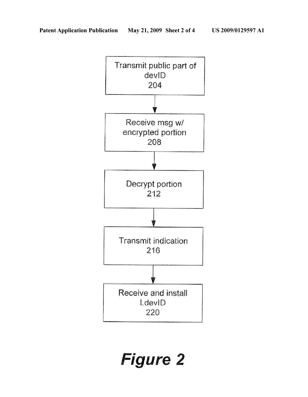 REMOTE PROVISIONING UTILIZING DEVICE IDENTIFIER - diagram, schematic, and image 03