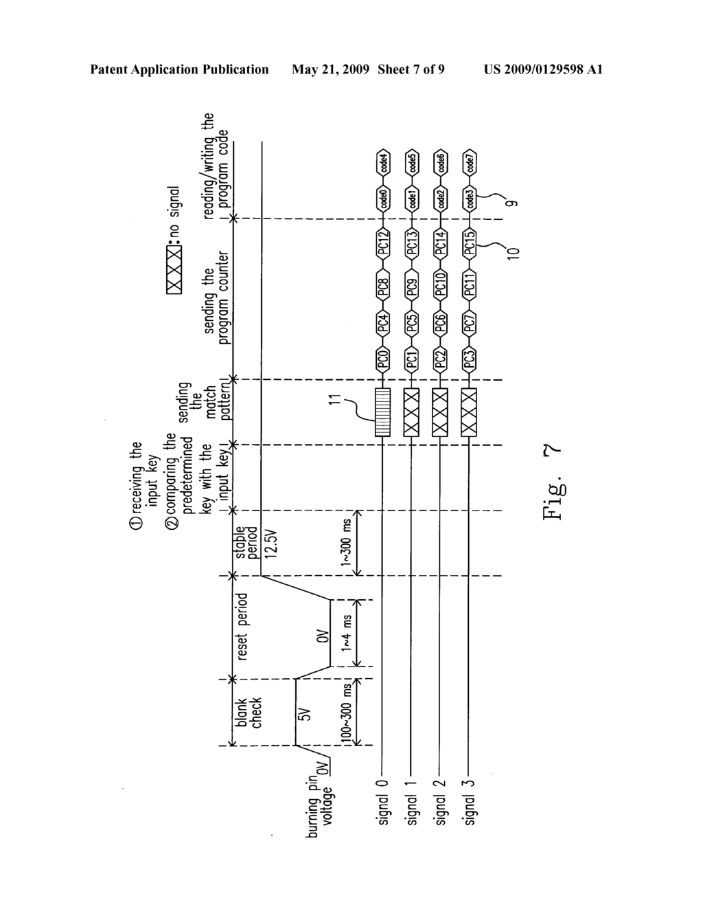 Microprocessor locking circuit and locking method therefor with locking function - diagram, schematic, and image 08