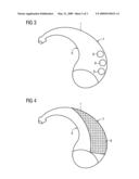 Hearing apparatus with visually active housing diagram and image