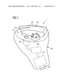 Hearing aid device, in particular IE hearing device diagram and image