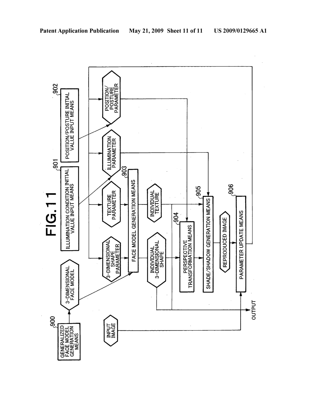 Image processing system, 3-dimensional shape estimation system, object position/posture estimation system and image generation system - diagram, schematic, and image 12