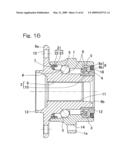 Sensor-equipped bearing for wheel diagram and image