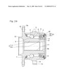 Sensor-equipped bearing for wheel diagram and image