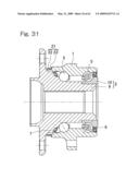 Sensor-equipped bearing for wheel diagram and image