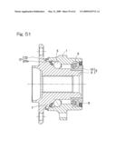 Sensor-equipped bearing for wheel diagram and image