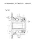 Sensor-equipped bearing for wheel diagram and image