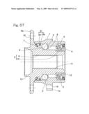 Sensor-equipped bearing for wheel diagram and image