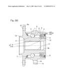 Sensor-equipped bearing for wheel diagram and image