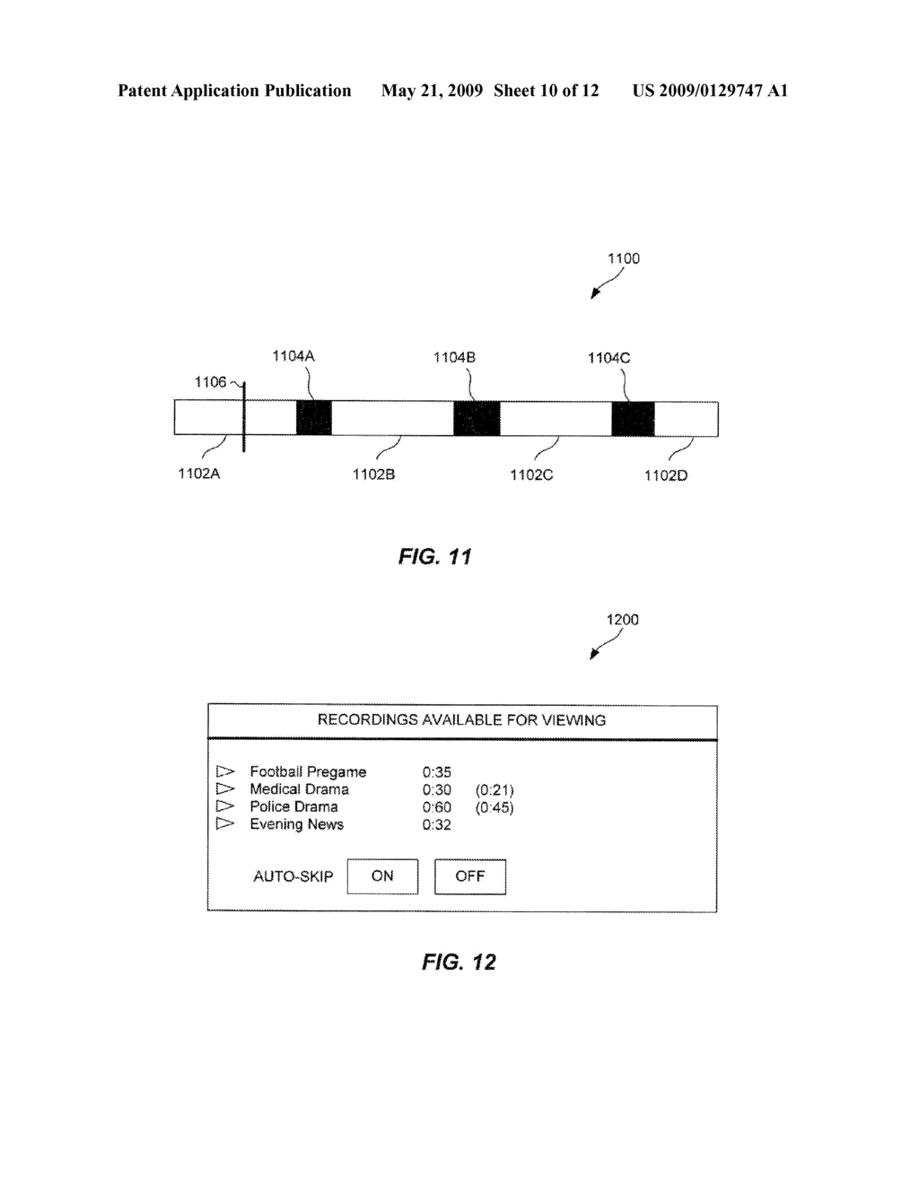 Methods and Apparatus for Displaying Information Regarding Interstitials of a Video Stream - diagram, schematic, and image 11