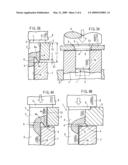 Support Pin Fixed by Staking, and Back Plate for Flat Display Having the Support Pin Installed thereon diagram and image