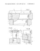 Support Pin Fixed by Staking, and Back Plate for Flat Display Having the Support Pin Installed thereon diagram and image