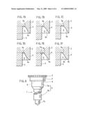 Support Pin Fixed by Staking, and Back Plate for Flat Display Having the Support Pin Installed thereon diagram and image