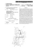 Machine for fitting and removing wheel tires for vehicles diagram and image