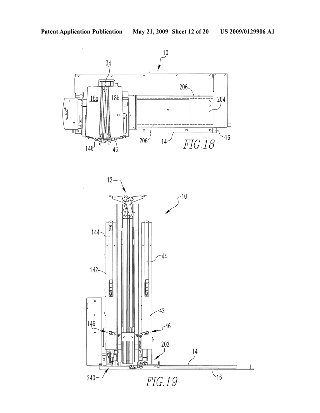 Method of Stowing Wheelchair Lift - diagram, schematic, and image 13