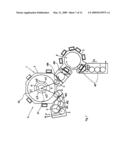 Apparatus for Sterilizing Components of Packaging Units, Particularly Bottles and/or Caps diagram and image