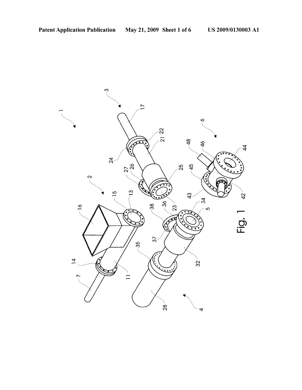  FEEDING APPARATUS FOR CREATION OF ONE OR MORE PLUGS OF COMPRESSIBLE MATERIAL FOR FEEDING INTO A GASIFIER OR REACTOR - diagram, schematic, and image 02