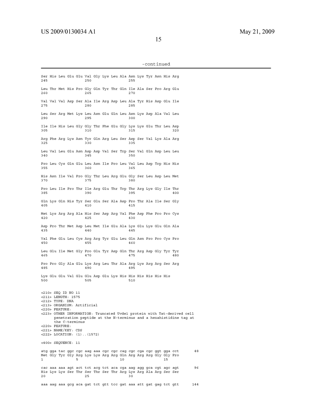 RE-ENGINEERED UV DAMAGE ENDONUCLEASE, COMPOSITIONS AND METHODS - diagram, schematic, and image 21