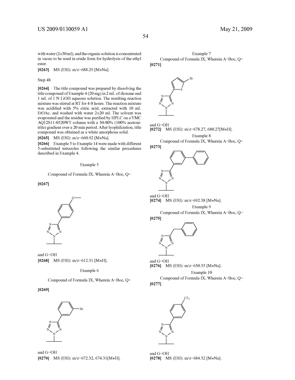 TETRAZOLYL MACROCYCLIC HEPATITIS C SERINE PROTEASE INHIBITORS - diagram, schematic, and image 55