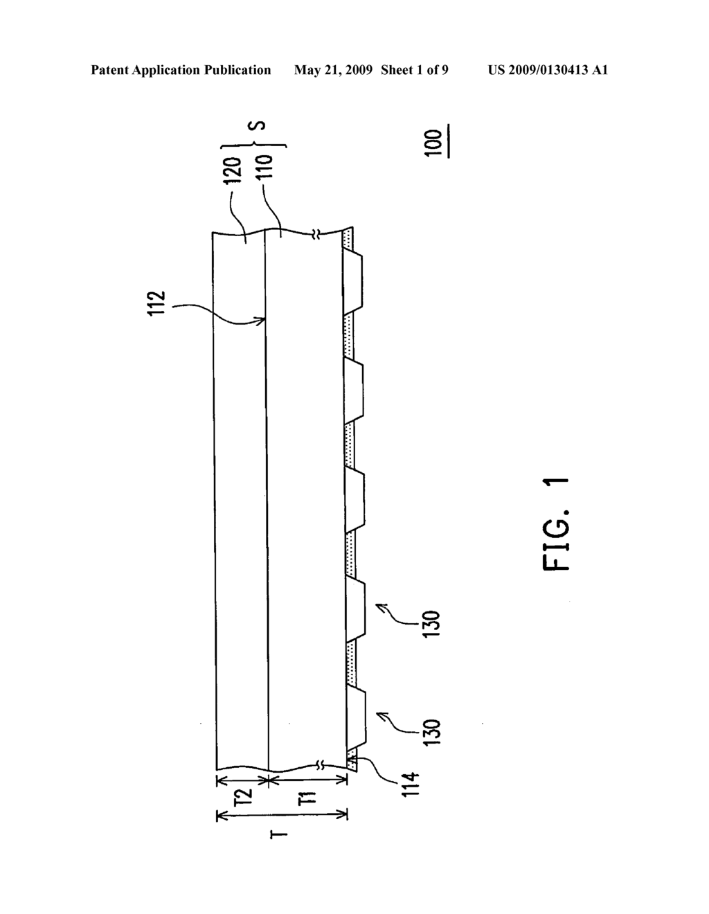 THINNED SUBSTRATE, MANUFACTURING PROCESS THEREOF, AND MANUFACTURING PROCESS OF DISPLAY PANEL APPLYING THE SAME - diagram, schematic, and image 02