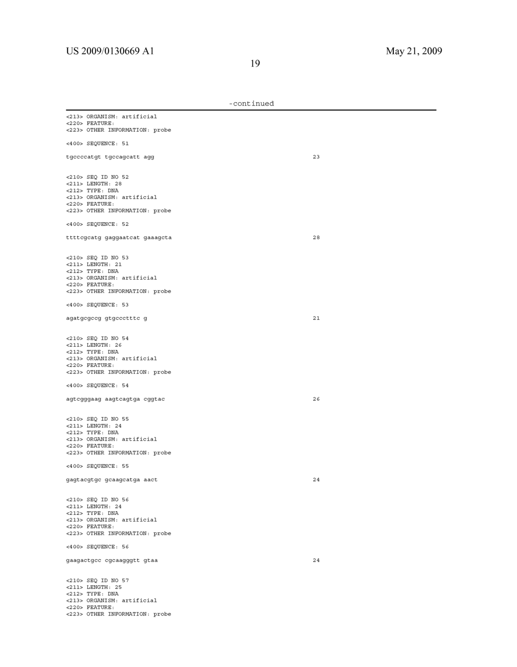 PROBE, PROBE SET, PROBE-IMMOBILIZED CARRIER, AND GENETIC TESTING METHOD - diagram, schematic, and image 21