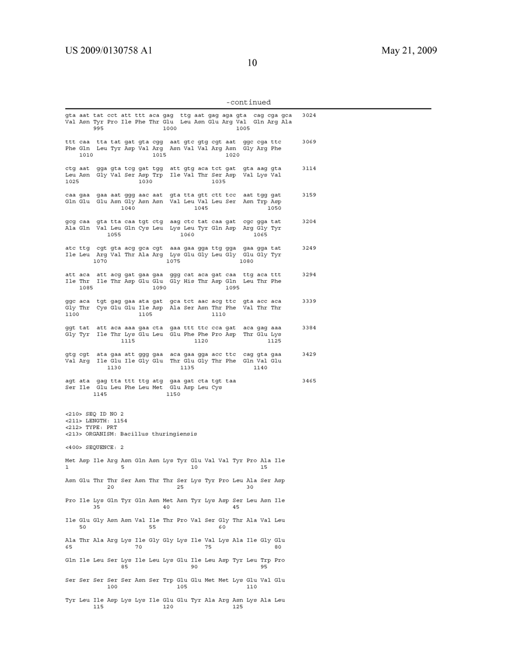 Gene Cry7ba1 Encoding and Insecticidal Crystal Protein of Bacillus Thuringiensis - diagram, schematic, and image 15