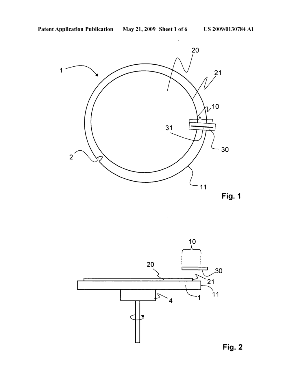 Method for determining the position of the edge bead removal line of a disk-like object - diagram, schematic, and image 02