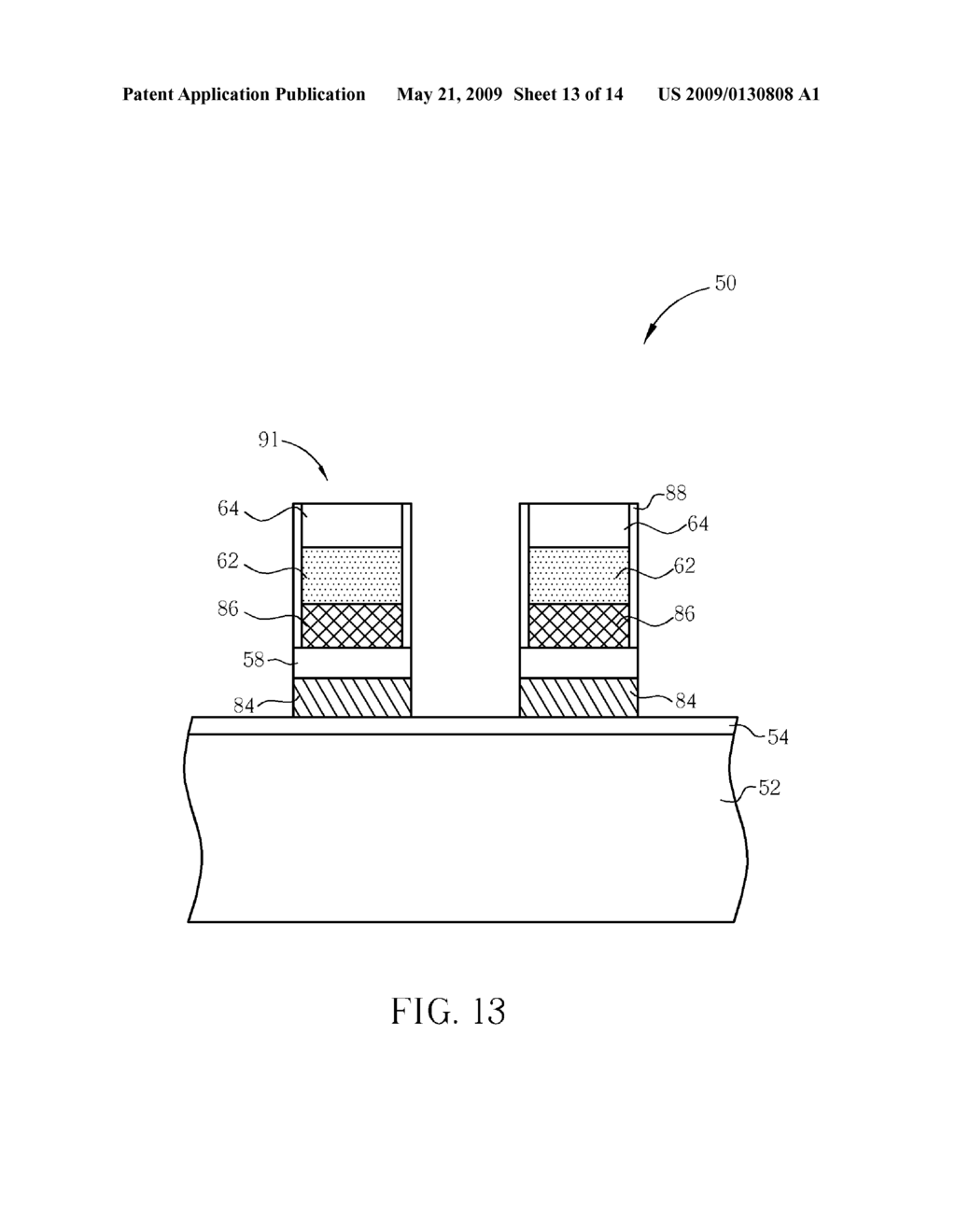 METHOD OF FABRICATING FLASH MEMORY - diagram, schematic, and image 14