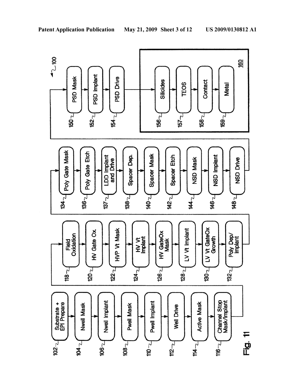 Creating High Voltage FETs with Low Voltage Process - diagram, schematic, and image 04