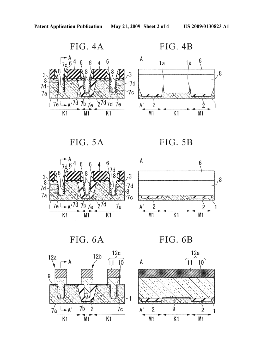 METHOD OF FORMING SEMICONDUCTOR DEVICE INCLUDING TRENCH GATE STRUCTURE - diagram, schematic, and image 03