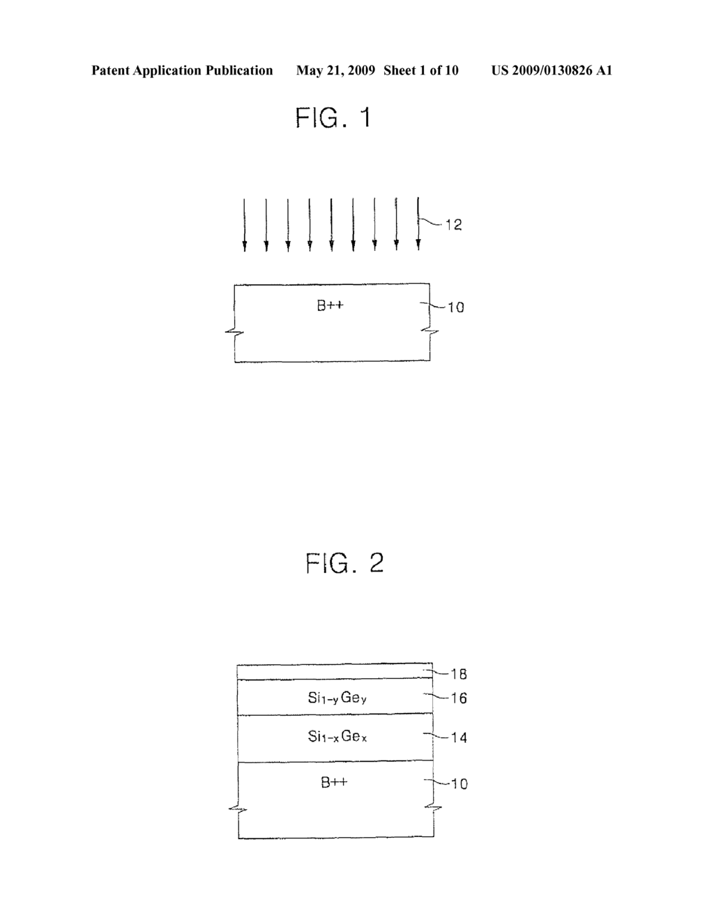 Method of Forming a Semiconductor Device Having a Strained Silicon Layer on a Silicon-Germanium Layer - diagram, schematic, and image 02