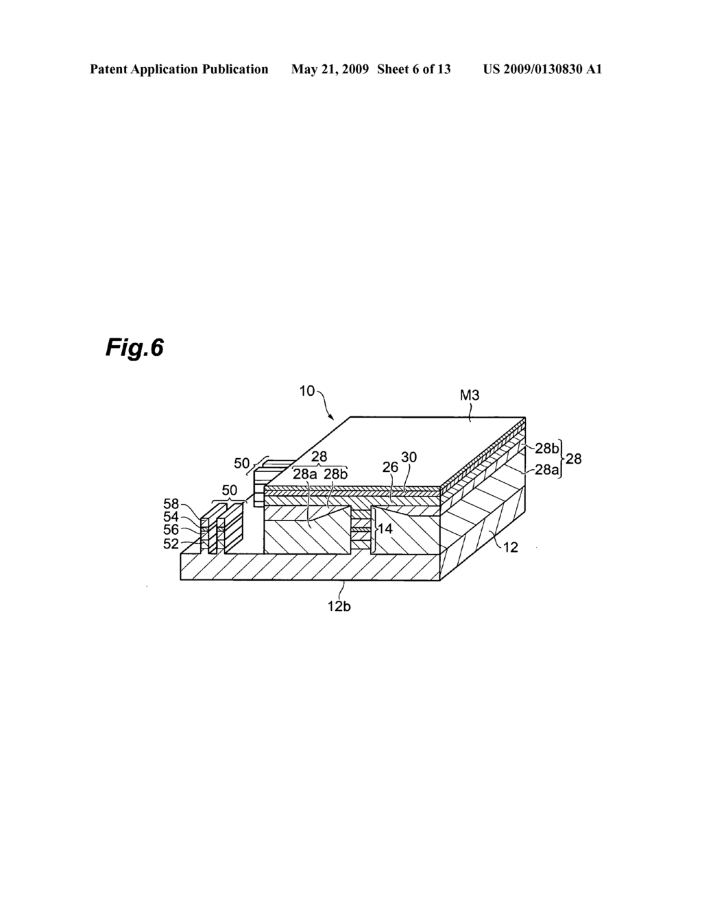 Method for fabricating optical semiconductor device - diagram, schematic, and image 07