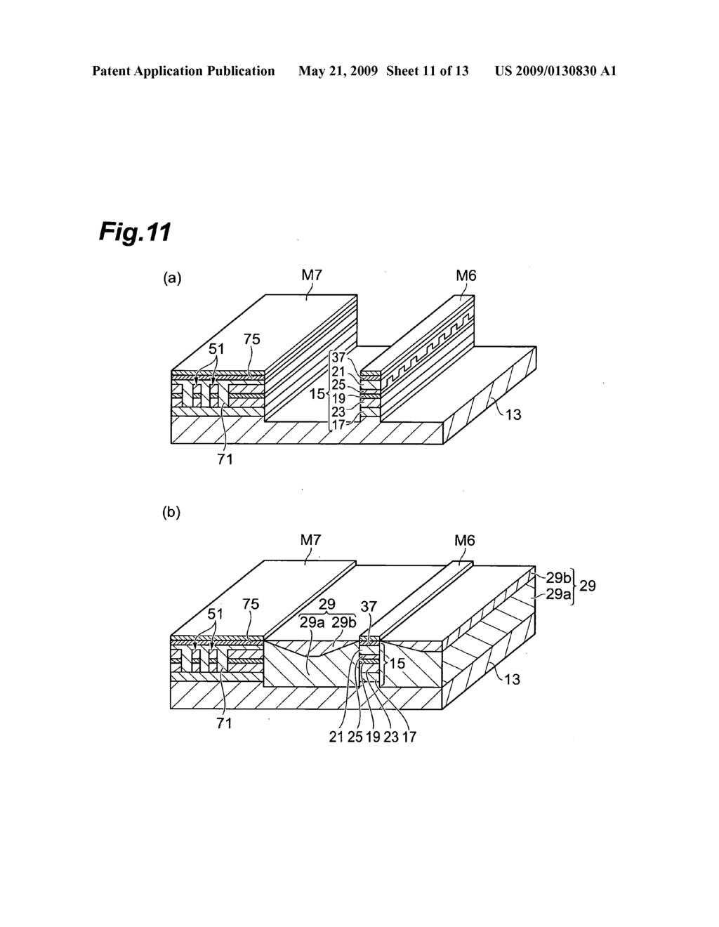 Method for fabricating optical semiconductor device - diagram, schematic, and image 12