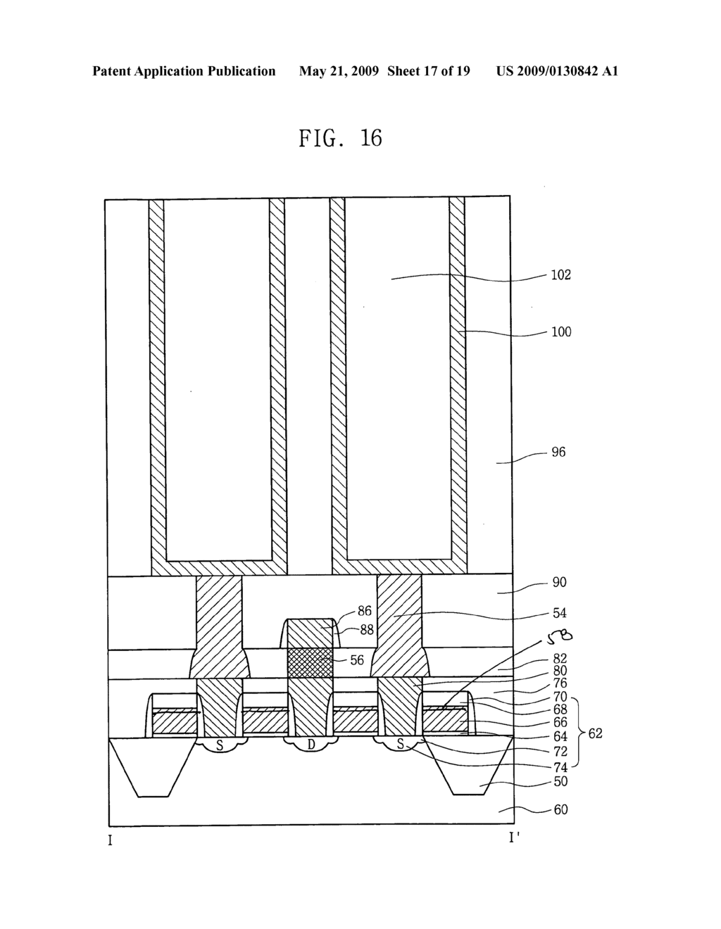 Method of forming contact hole and method of manufacturing semiconductor memory device using the same - diagram, schematic, and image 18