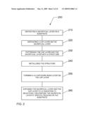 Method and system for forming an air gap structure diagram and image