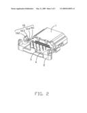 Electrical connector with a shielding shell having slodering tails diagram and image