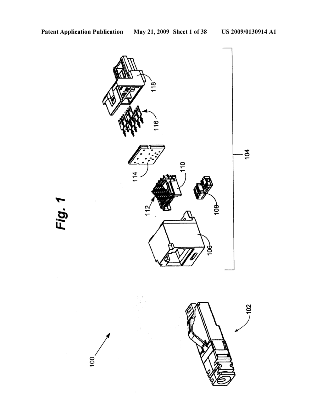 Electrical Connector with Improved Crosstalk Compensation - diagram, schematic, and image 02