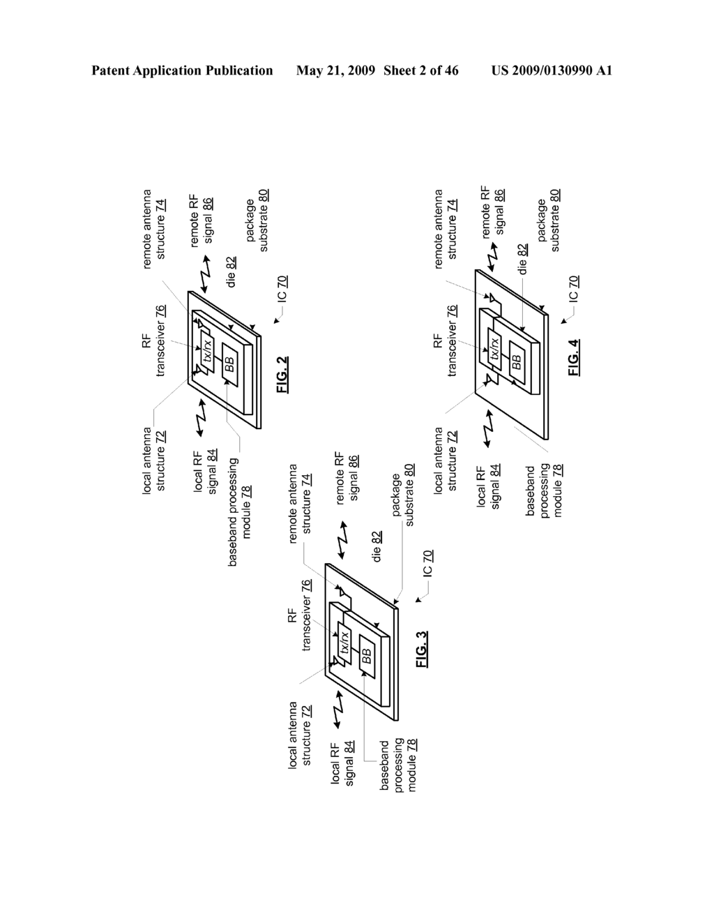 MULTIMODE TRANSCEIVER FOR USE WITH MULTIPLE ANTENNAS AND METHOD FOR USE THEREWITH - diagram, schematic, and image 03