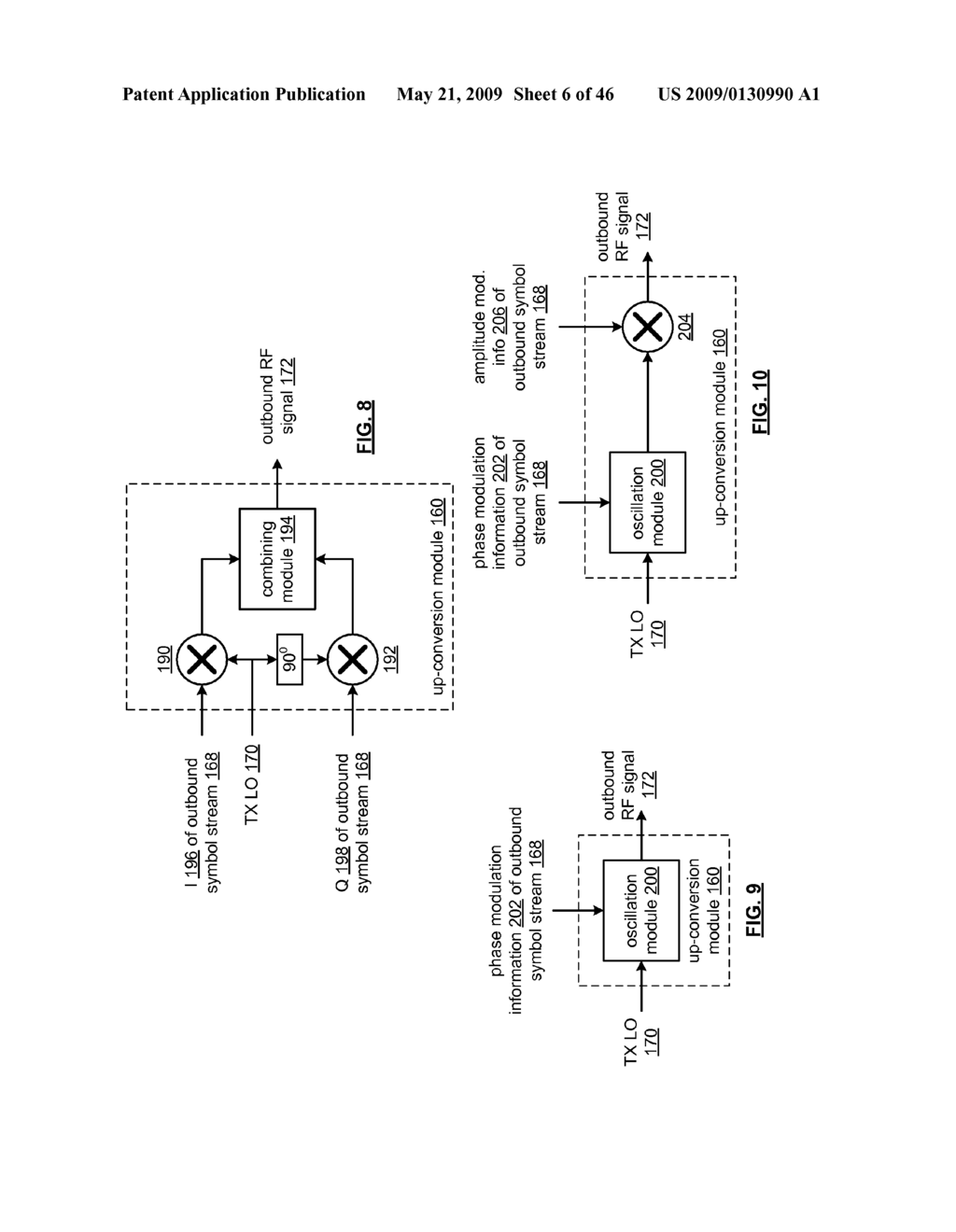 MULTIMODE TRANSCEIVER FOR USE WITH MULTIPLE ANTENNAS AND METHOD FOR USE THEREWITH - diagram, schematic, and image 07