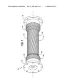 Filament wound composite shaft diagram and image